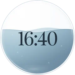 Le même minuteur aux deux tiers : 16 minutes et 40 secondes restantes.